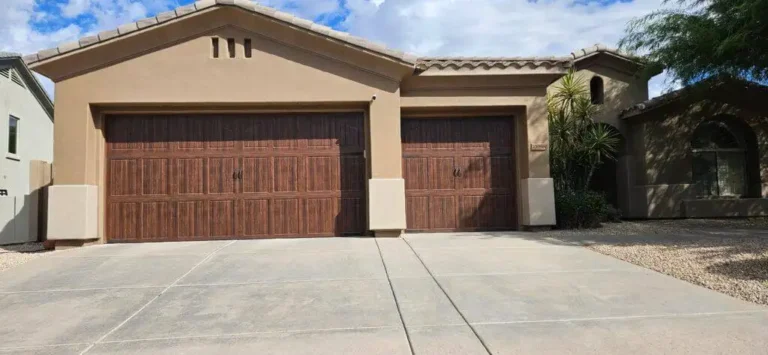 Wood Garage Door Installation Phoenix AZ