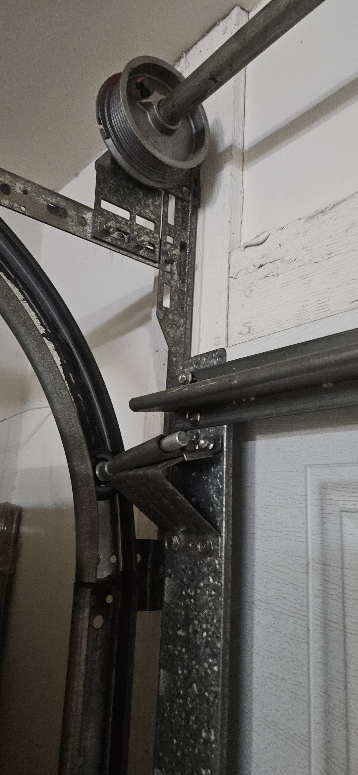 New garage door drum installed during spring repair in Avondale Arizona