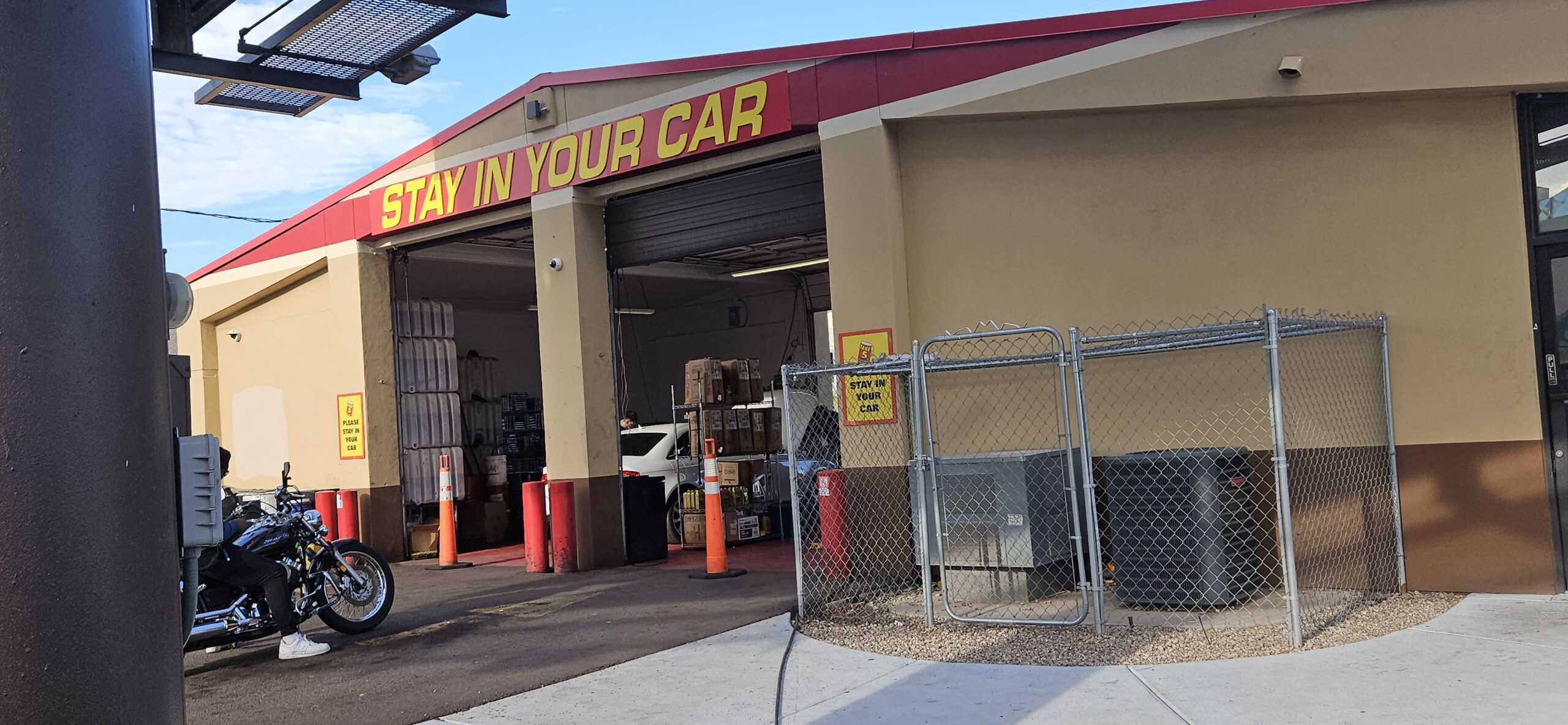 Take 5 Oil Change commercial property on W Indian School Rd in Phoenix Arizona